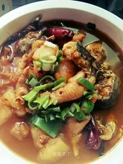 The chicken claws