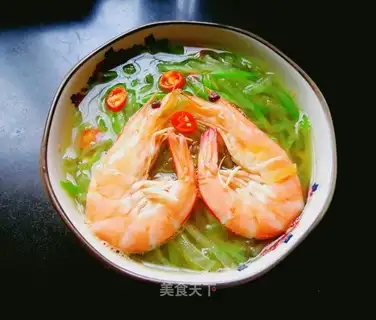 Rufus shrimp soup