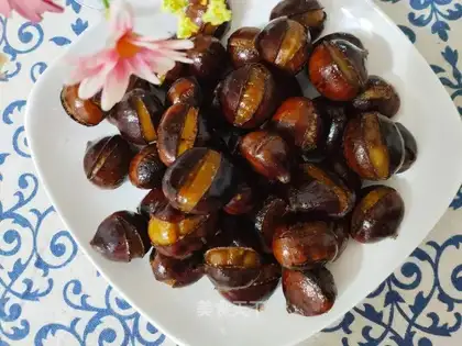 High-pressure pans with chestnuts