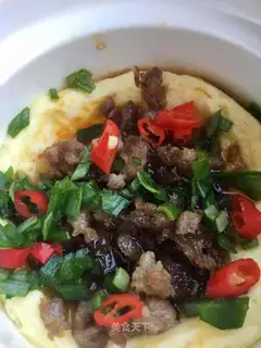 Meat and eggs