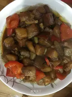 Fried eggplant