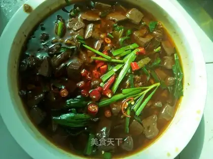 Pork blood