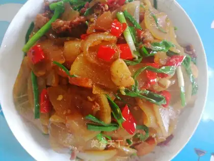 Soy sauce, radish
