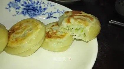 Shrimp radish pancakes