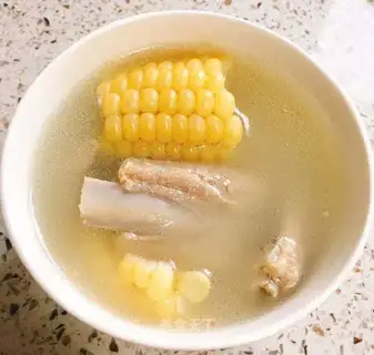 Corn steak soup