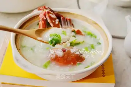 Crab porridge