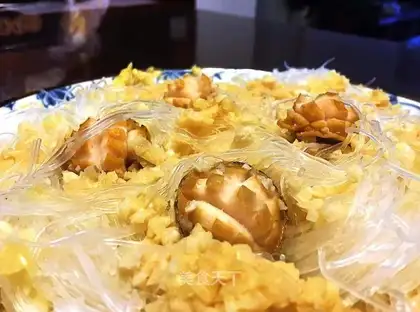 Abalone garlic fan