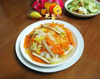 Scrambled carrots and dolls
