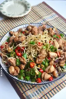 Piper chicken for noodles