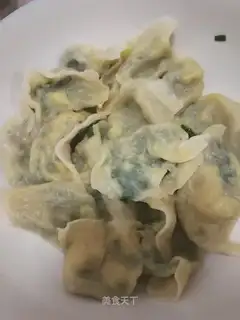 Three fresh dumplings