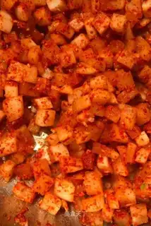 Korean sweet and sweet radish