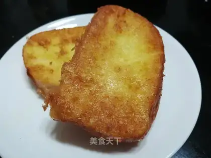 Gold fried head