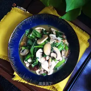 Snack of mushrooms