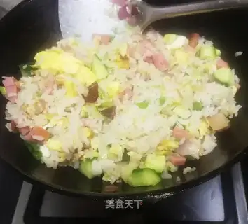 Eggs and rice