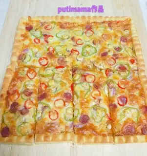 Big square pizza
