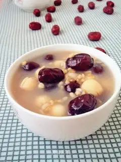 ♪ Oatmeal red dates ♪