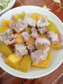 Pumpkin's evaporated ribs