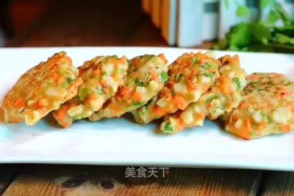 Carrot omelet