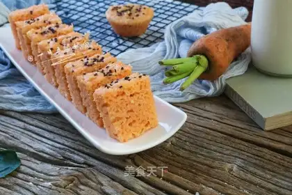 Carrot rice cake