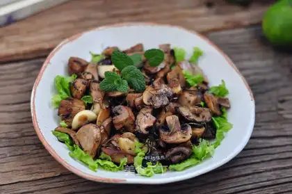 Vanilla toaster mushrooms