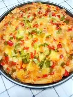 Chicken pizza in Orleans