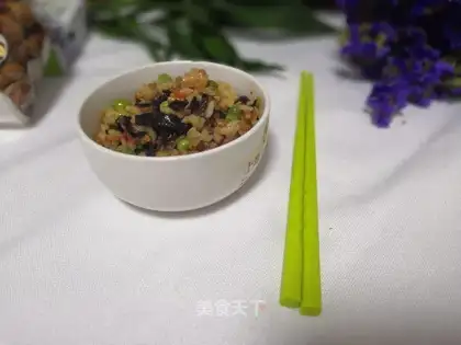 Cheese juice, skinny pea rice