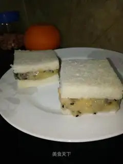 Banana heartbread