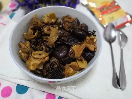 Chicken stew mushrooms