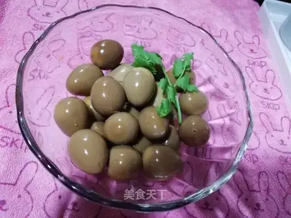 The halogenated quail egg