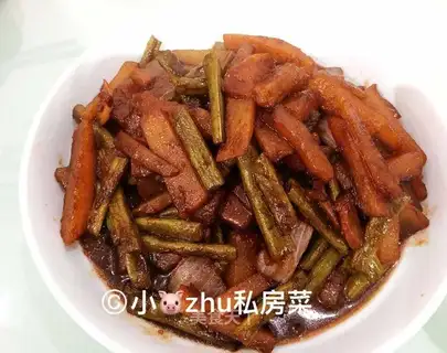 Potato burning beans