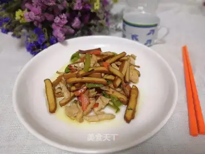 Chicken tofu dry