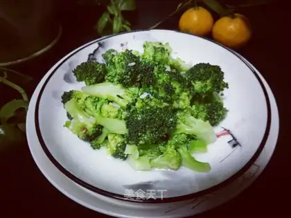 Garlic broccoli