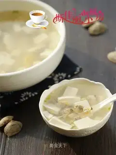 Toad tofu soup