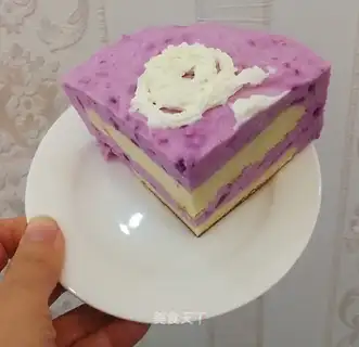 Potato mousse cake