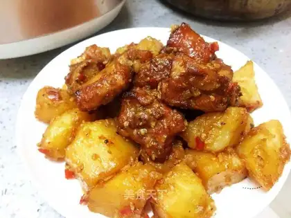 Red burn ribs