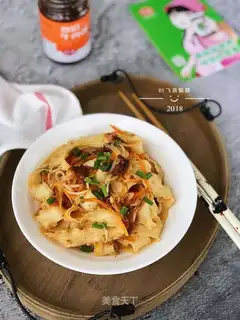Beef butter and cut noodles