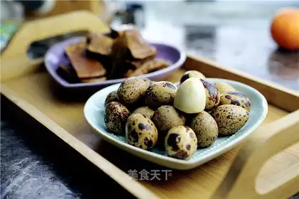 Quail egg dry