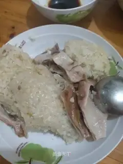 The pig's belly burns rice