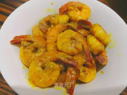 Curry shrimp