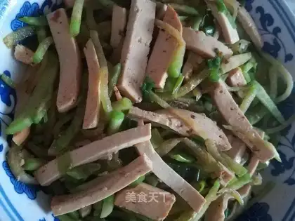 Tofu and radish
