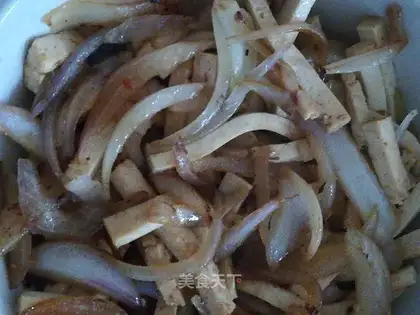 Tofu onions