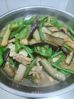 Fish and cheese and beans