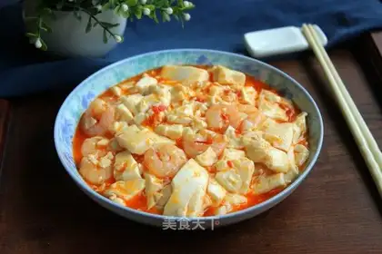 Shrimp tofu