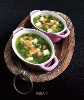 Green shrimp tofu