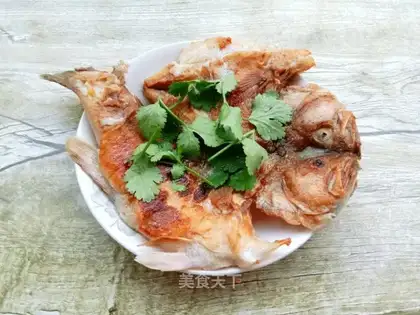 Fried bass