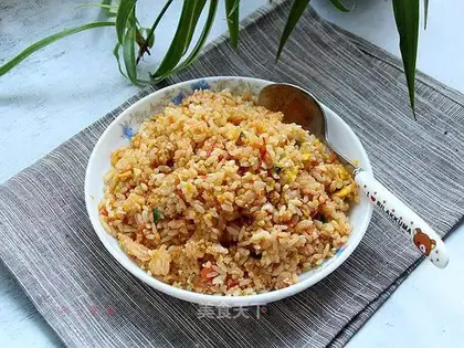 Tomato egg fried rice