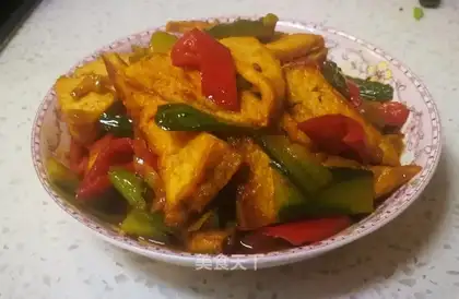 Homemade tofu