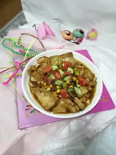 Homemade corn tofu