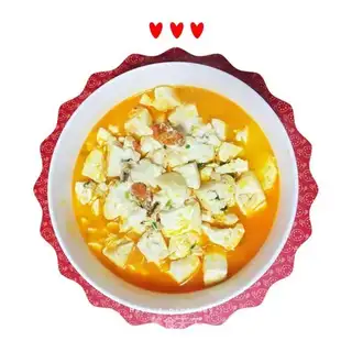Crab butter tofu