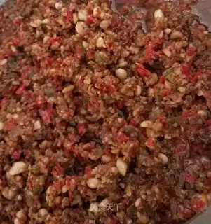 Homemade chili sauce